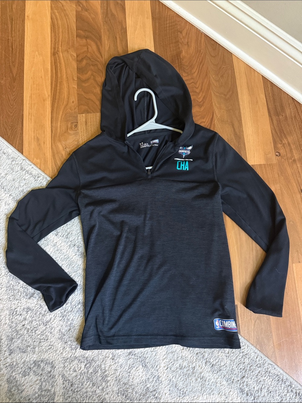 Hornets- UA YLG 1/4 zip